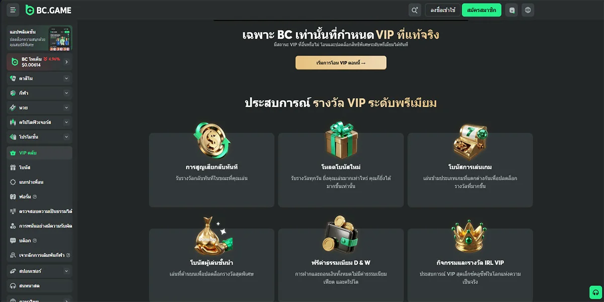 BC.Game Casino VIP Program